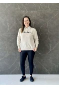 Blusão Feminino Moletom Colcci Sport - Areia