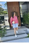 Blusão Feminino Colcci Sport Logomania - Rosa