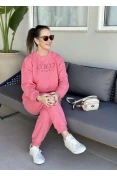 Blusão Moletom Feminino Cropped Colcci Sport - Rosa