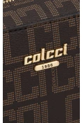 Bolsa Feminina Colcci Camera Bag Monograma - Marrom