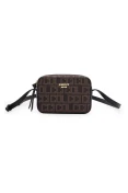 Bolsa Feminina Colcci Camera Bag Monograma - Marrom