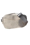 Bolsa Feminina Triton Crossbody Alça Logomania - Off white