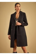 Casaco Longo Sommer - Preto