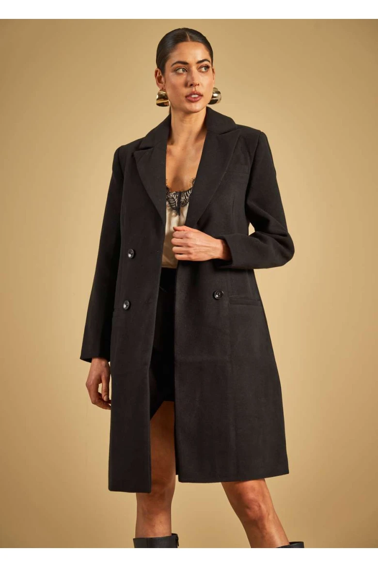 Casaco Longo Sommer - Preto