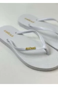 CHINELO FEMININO COLCCI COLOR METAL - Branco