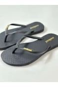 CHINELO FEMININO COLCCI COLOR METAL - Preto