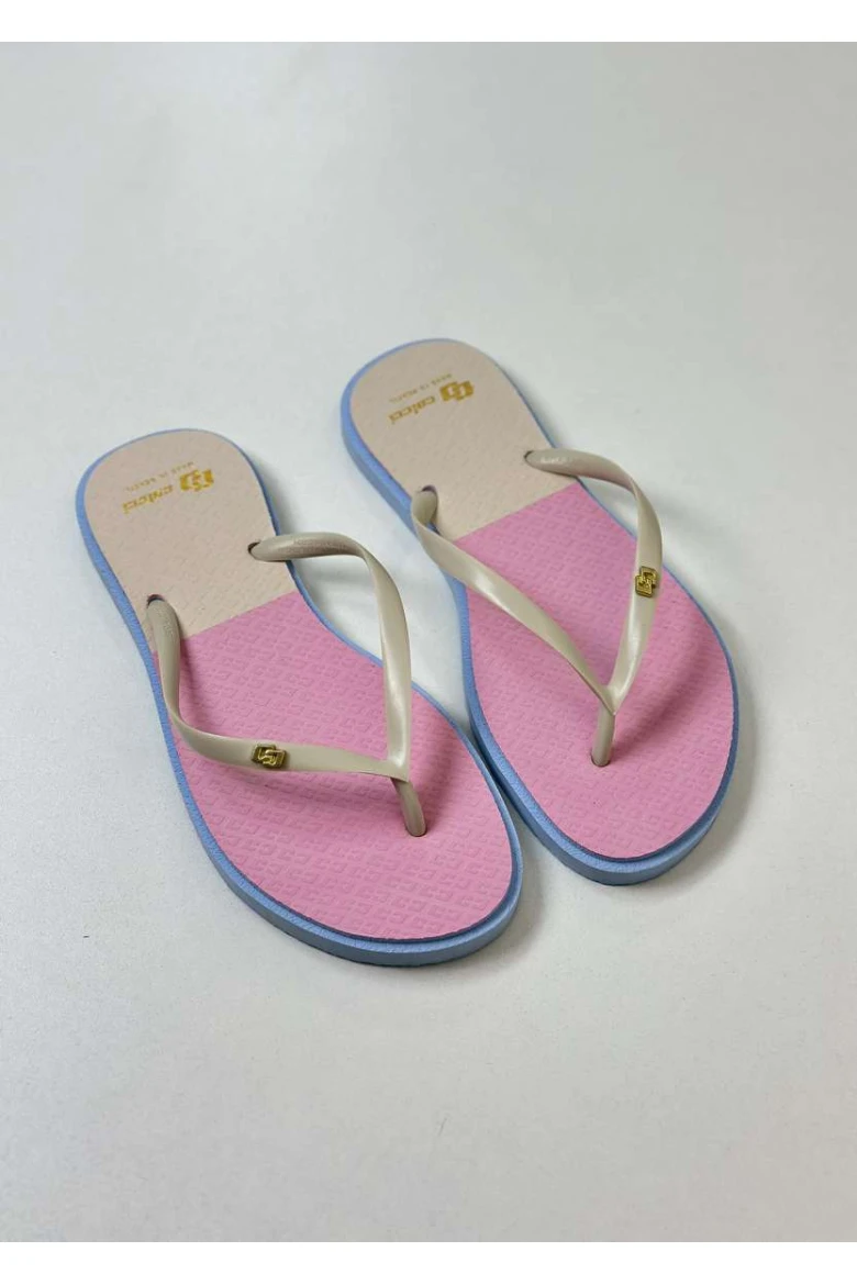 CHINELO FEMININO COLCCI TOP NAVY - Rosa claro