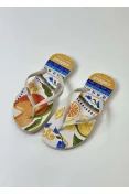 CHINELO FEMININO COLCCI TROPICAL - Off white