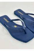 CHINELO FEMININO QUADRADO BASICO COLCCI - Azul escuro