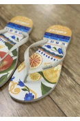 chinelo feminino tropical Colcci - Branco
