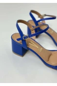 SANDALIA SALTO BLOCO VIZZANO BIC - Azul bic