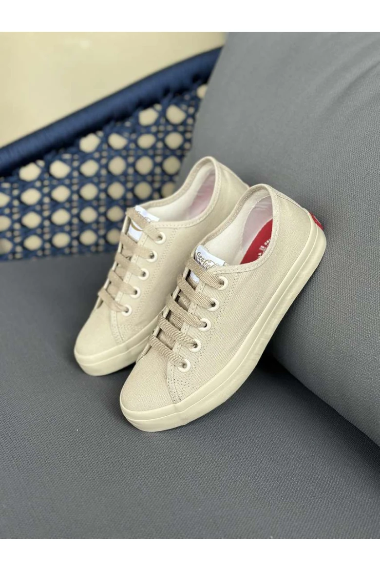 TENIS FEMININO COCACOLA STREAM MONO CANVAS - Bege