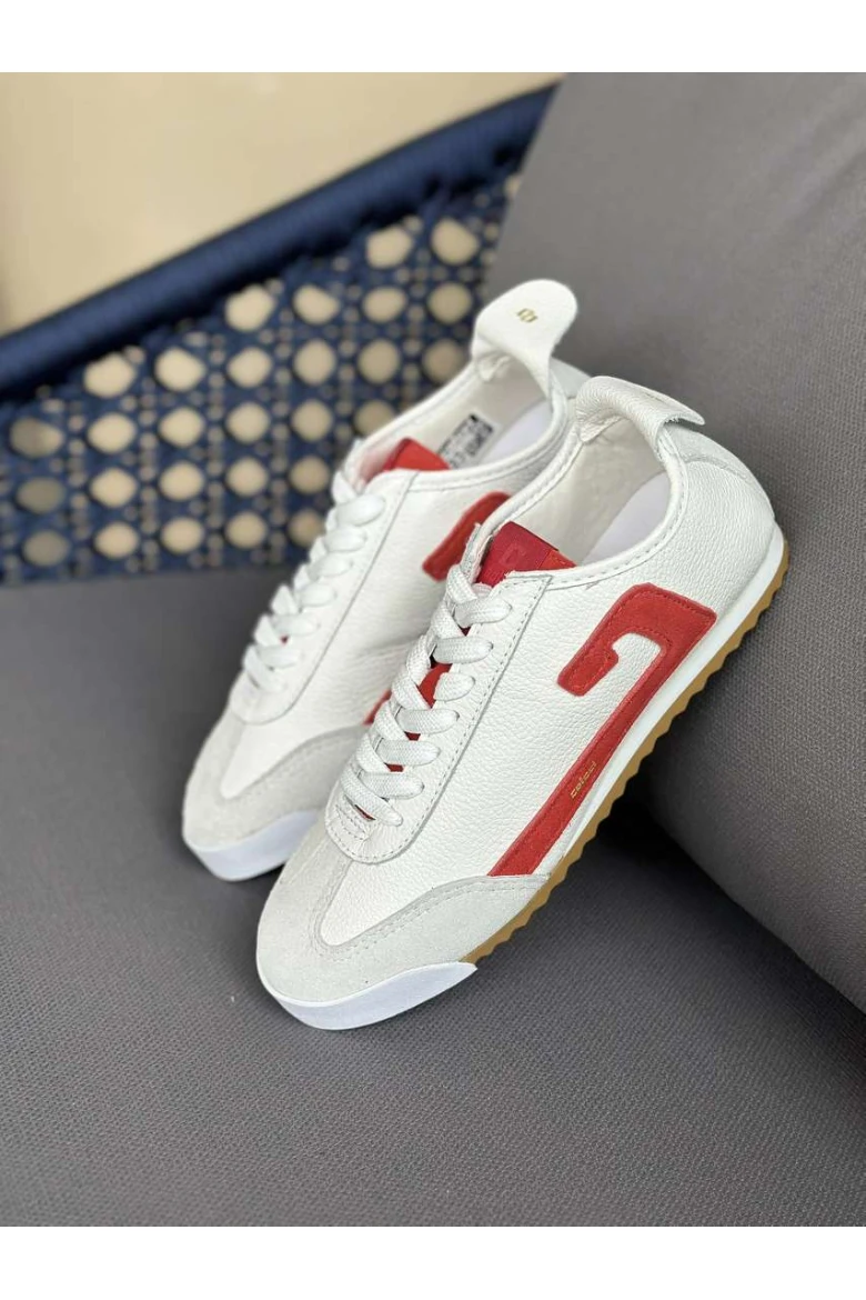 TENIS FEMININO COLCCI PASEO DUO COLOR - Branco/vermelho
