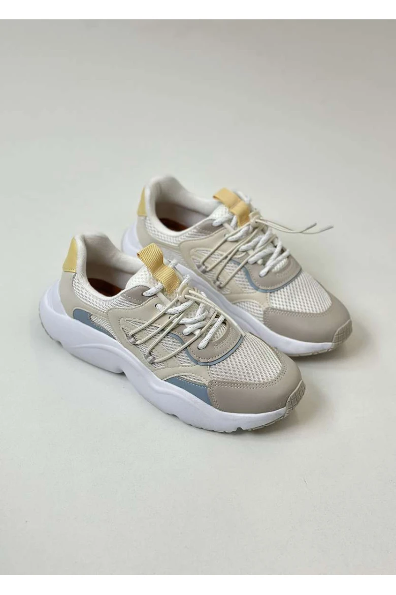 TENIS FEMININO VIZZANO NYLON FREE SPORT - Off/cinza