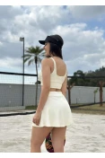 TOP CANELADO COLCCI SPORT - Off white