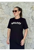 Vestido Malha Midi Colcci - Preto