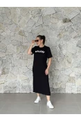 Vestido Malha Midi Colcci - Preto