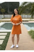 vestido camisetão girls Colcci - Laranja